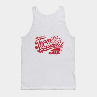 Team Griswold Christmas Red Tank Top